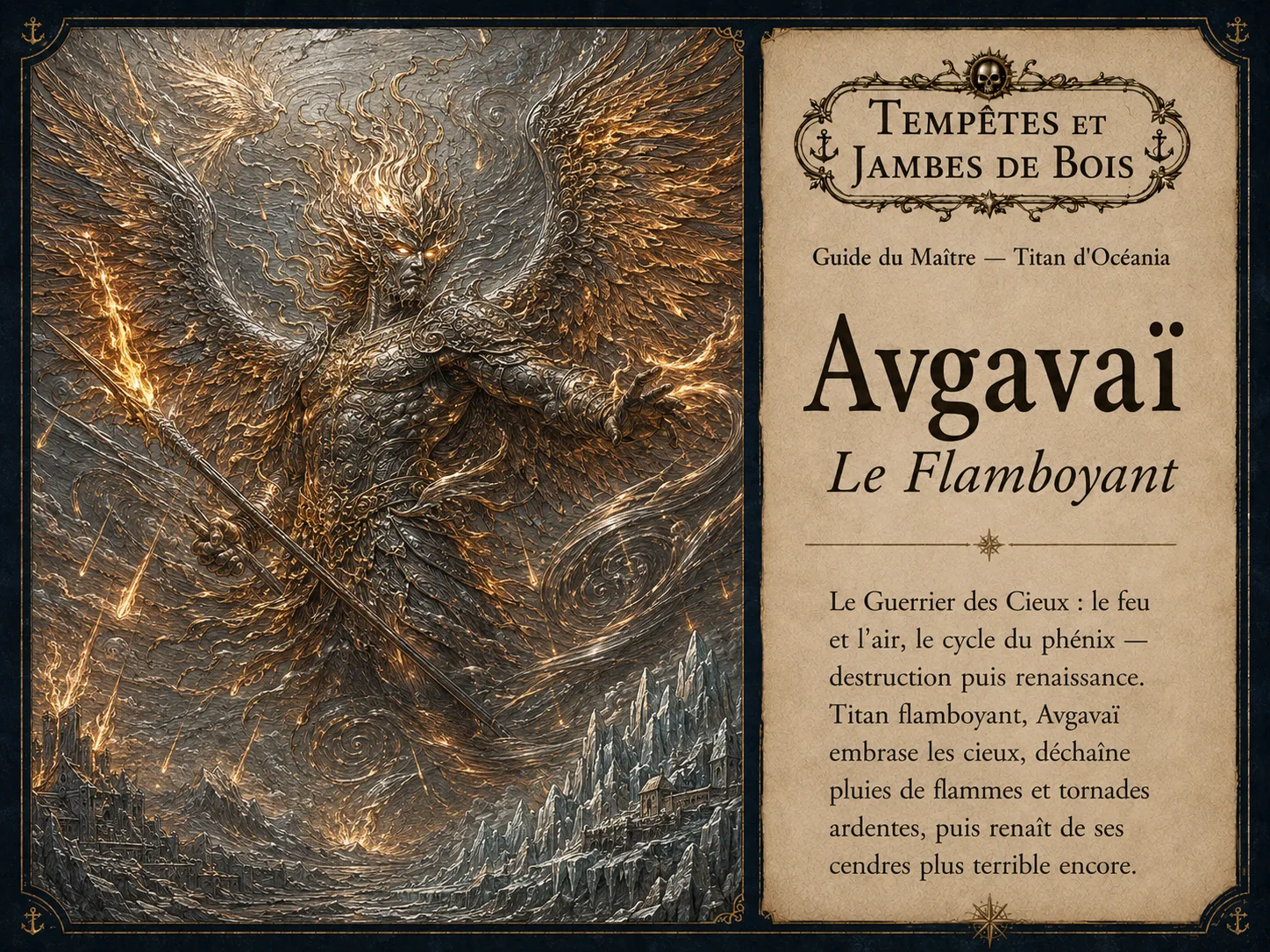 Avgavaï – Titans d’Océania – Tempêtes et Jambes de Bois
