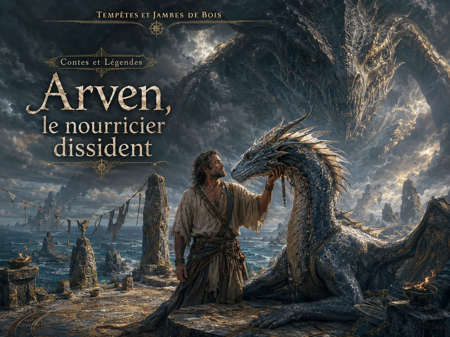 Contes et Légendes : Arven, le nourricier dissident – Tempêtes et Jambes de Bois