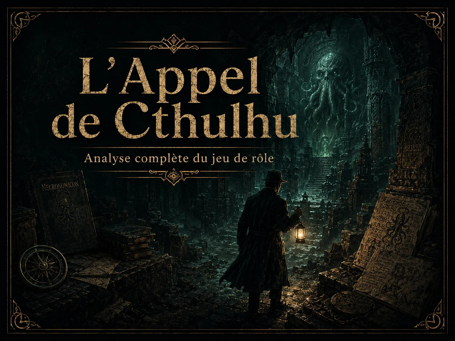 L’Appel de Cthulhu : analyse du jeu de rôle