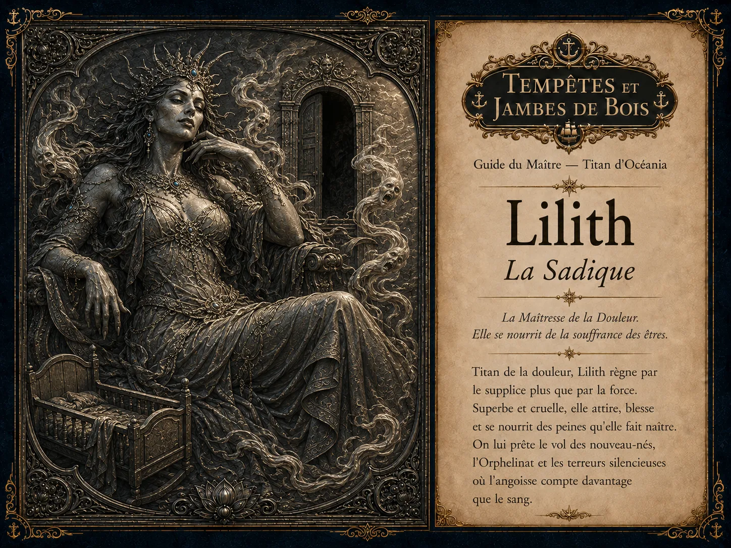 Lilith – Titans d’Océania – Tempêtes et Jambes de Bois