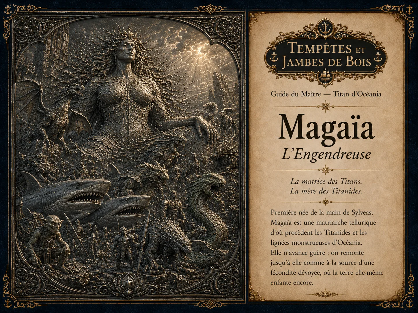 Magaïa – Titans d’Océania – Tempêtes et Jambes de Bois