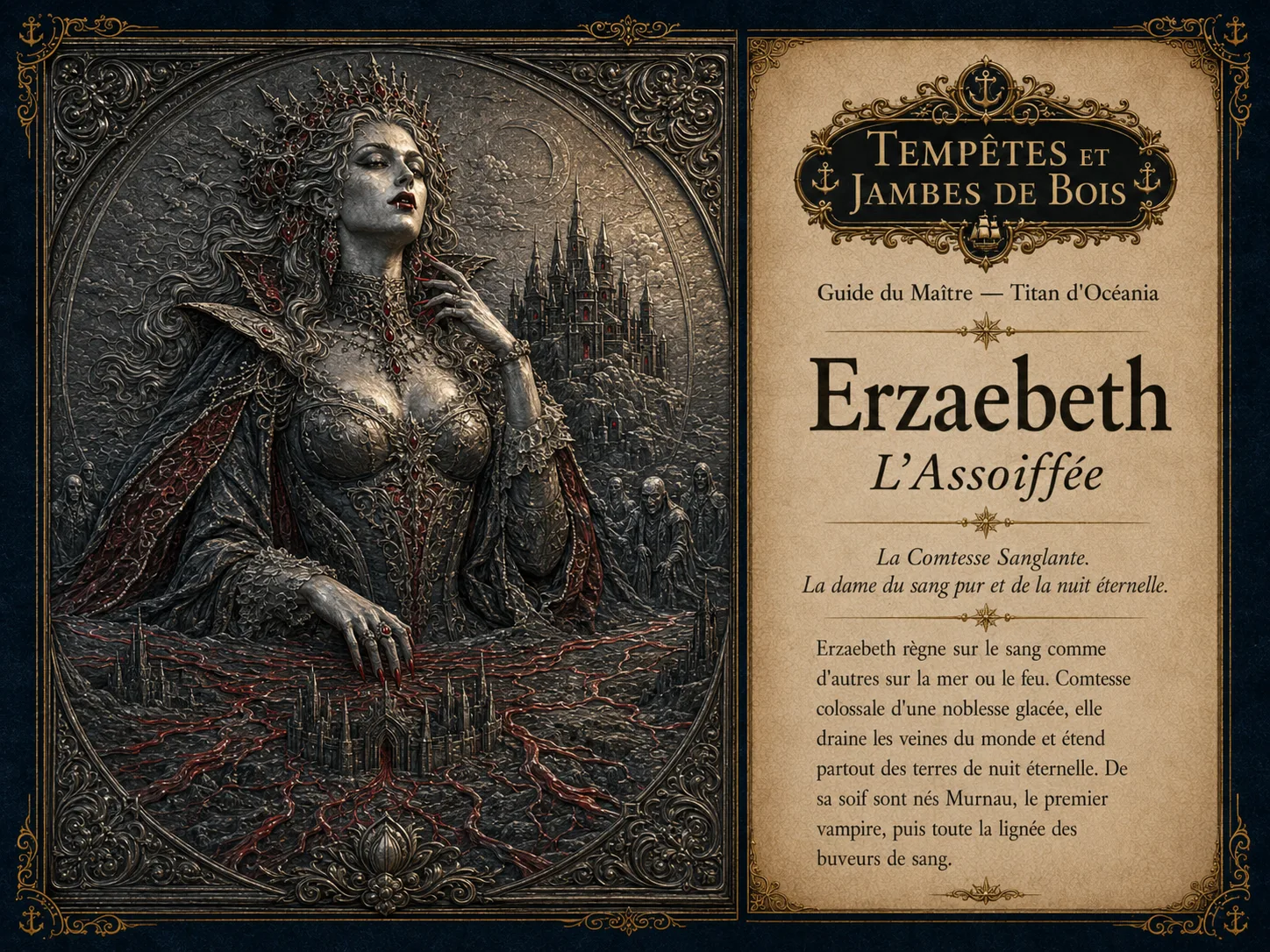 Erzaebeth – Titans d’Océania – Tempêtes et Jambes de Bois