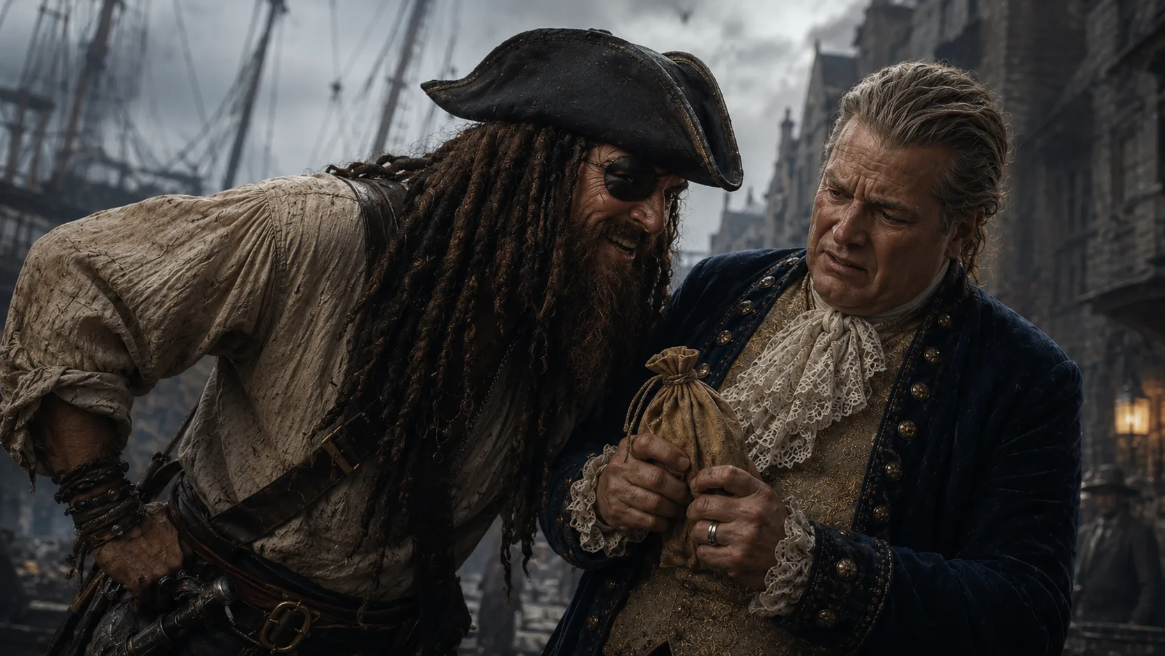 Le Pirate – Classes de personnages – jeu de rôle – Tempêtes et Jambes de Bois
