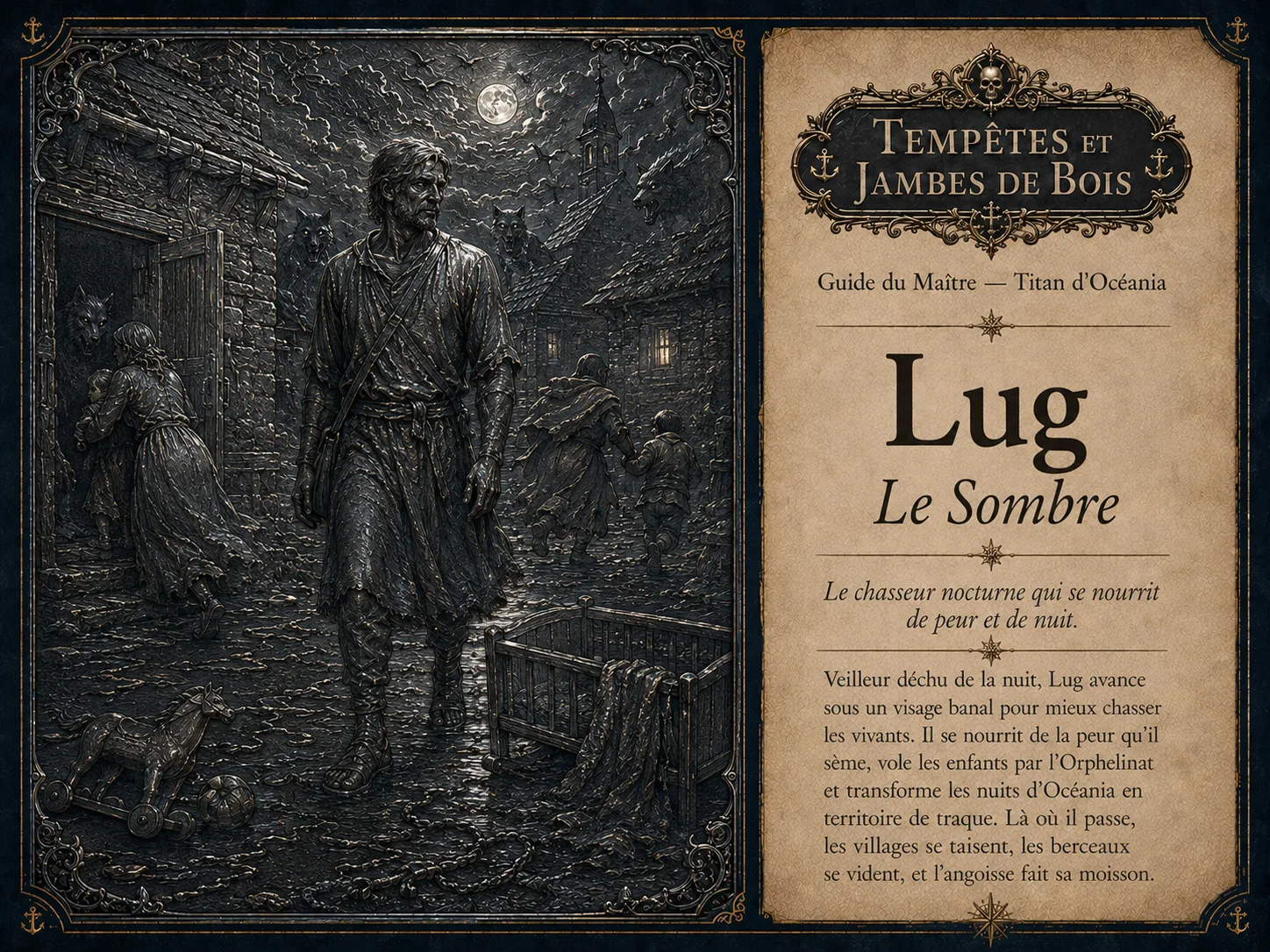 Lug – Titans d’Océania – Tempêtes et Jambes de Bois