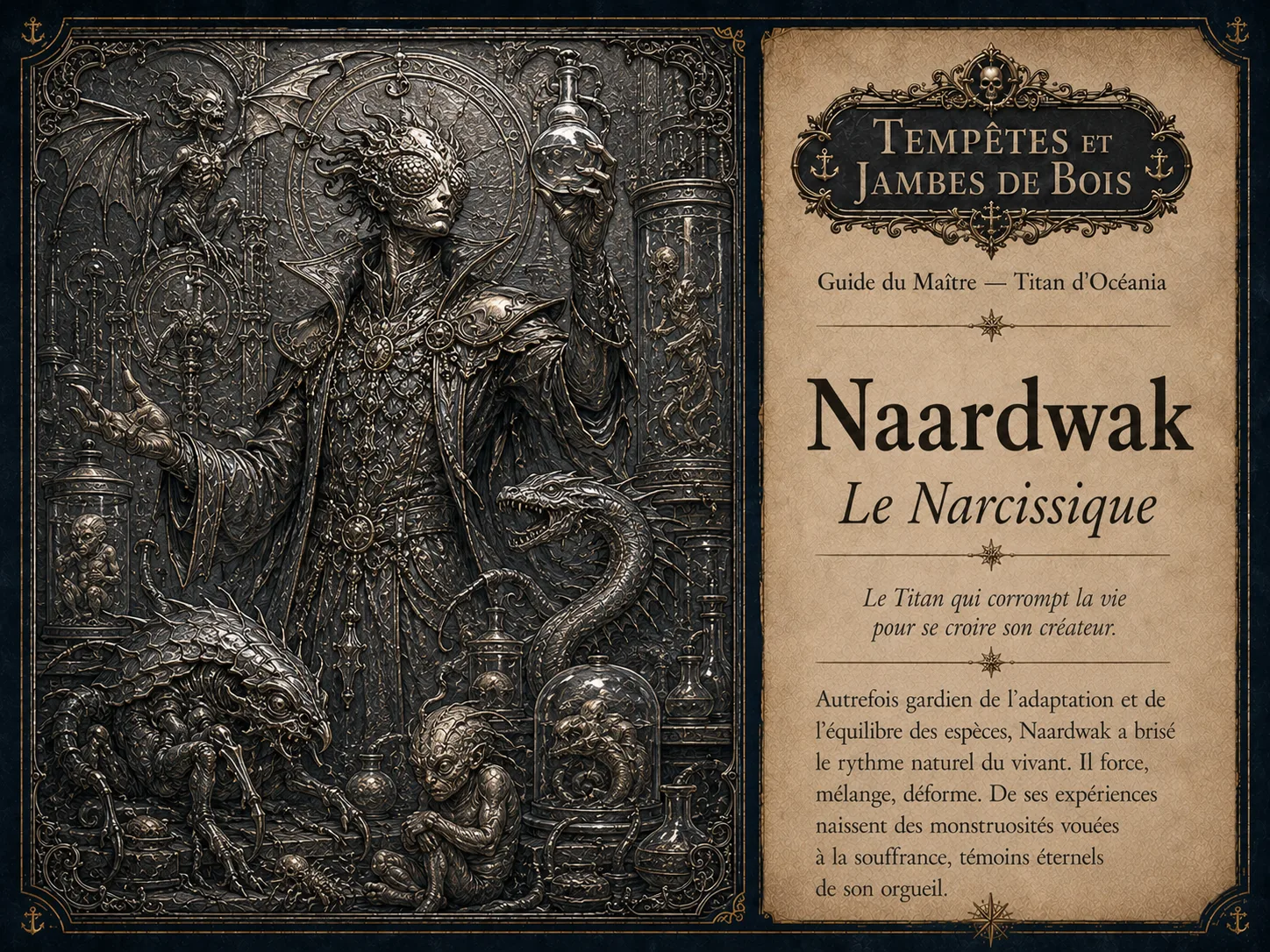 Naardwak – Titans d’Océania – Tempêtes et Jambes de Bois