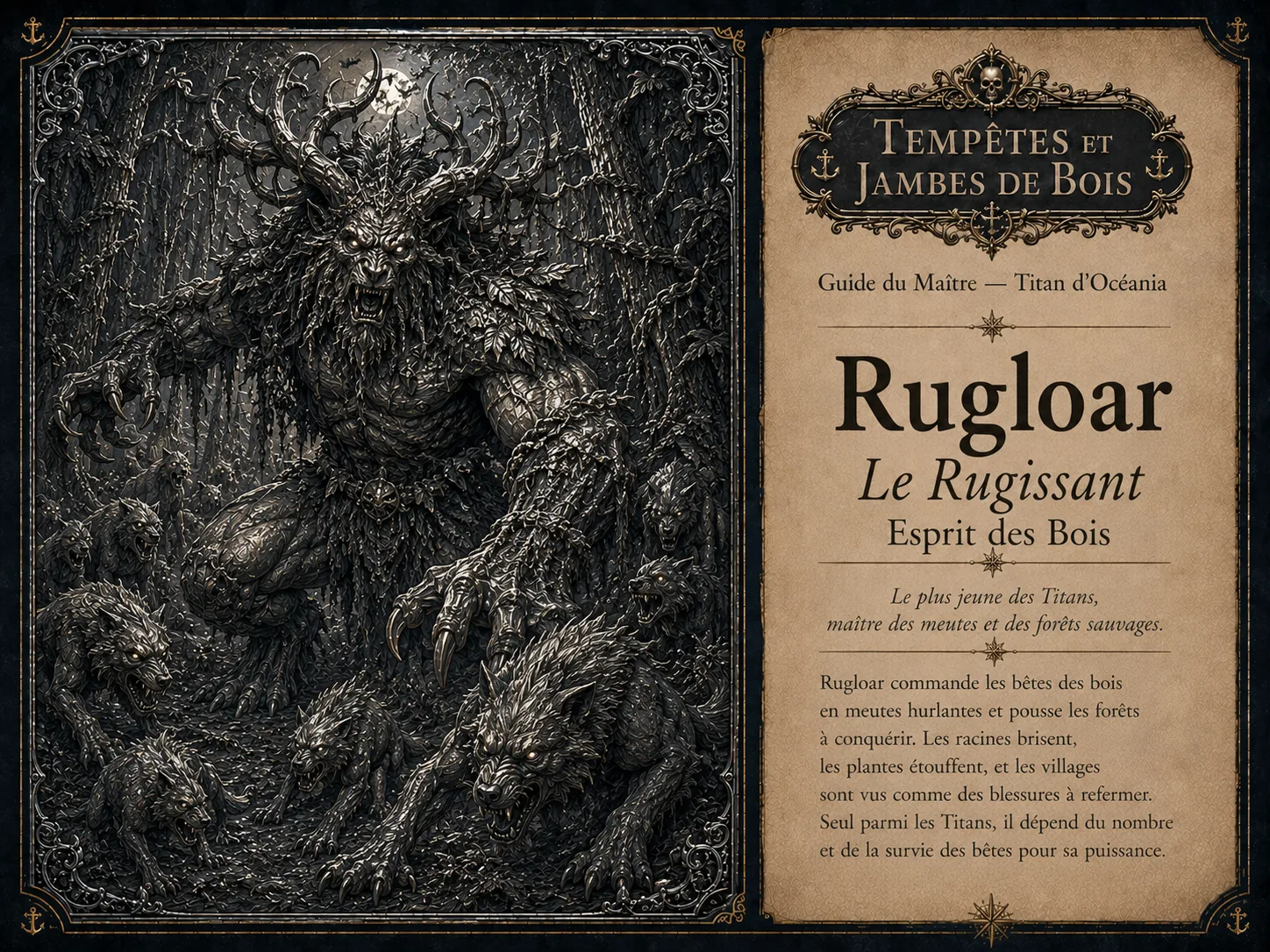 Rugloar – Titans d’Océania – Tempêtes et Jambes de Bois